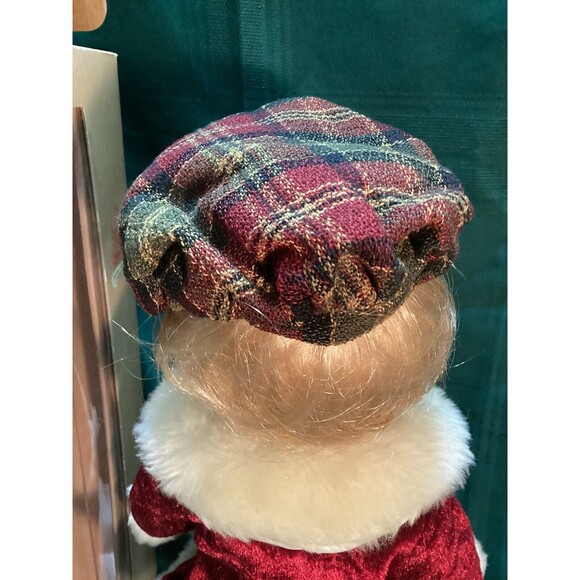 The Collector’s Choice By Dan Dee 18” Porcelain Boy Doll Blonde Caroler In Box - Picture 7 of 16